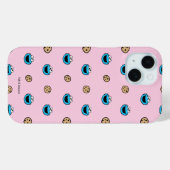 Coques Case-Mate iPhone Cookie Monster et Cookies Motif rose (Verso (horizontal))