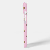 Coques Case-Mate iPhone Cookie Monster et Cookies Motif rose (Verso / Gauche)