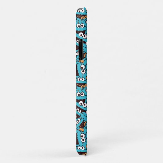 Coques Case-Mate iPhone Cookie Monster | Nom Nom Nom Motif (Dos/Droite)