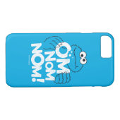 Coques Case-Mate iPhone Cookie Monster | Om Nom Nom ! (Dos (Horizontal))