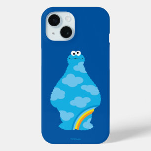 Coque Pour iPhone 15 Cookie Monster Rainbows