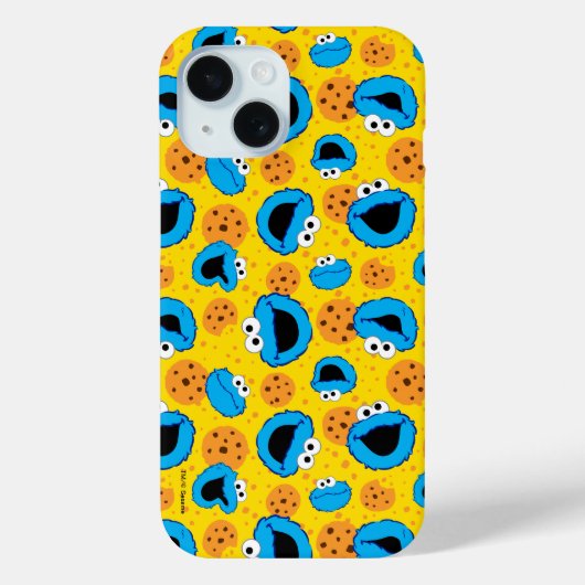 Coques Case-Mate iPhone Cookie Monter et Cookies Motif (Verso)