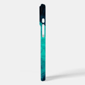 Coques Case-Mate iPhone Cool Abstract Jagged Blue Art (Verso / Gauche)