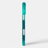 Coques Case-Mate iPhone Cool Abstract Jagged Blue Art (Verso / Droite)