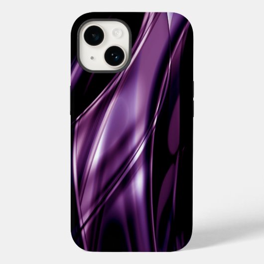 Coques Case-Mate iPhone Cool Abstraite violette (Verso)