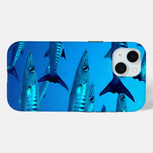 Coques Case-Mate iPhone Cool Barracudas sous-marin (Verso (horizontal))
