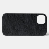 Coques Case-Mate iPhone Cool black burnt wood texture (Verso (horizontal))
