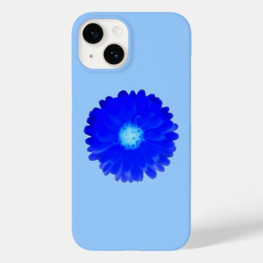 Coques Case-Mate iPhone Cool Blue Marigold (Verso)
