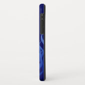 Coques Case-Mate iPhone Cool Blue Racing Flames Pin Stripes (Dos/Gauche)