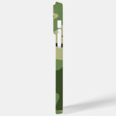 Coques Case-Mate iPhone Cool Camouflage Vert Motif militaire Slim (Verso / Gauche)