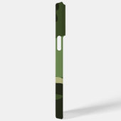 Coques Case-Mate iPhone Cool Camouflage Vert Motif militaire Slim (Verso / Droite)