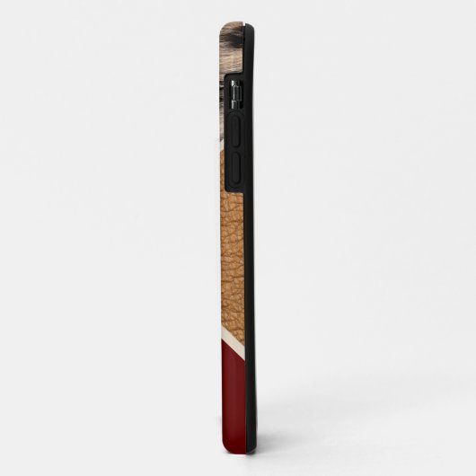 Coques Case-Mate iPhone Cool Cheetah Monogrammé (Dos/Gauche)