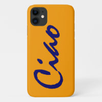 cool Ciao bonjour italien drôle d'iPhone tendance