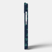 Coques Case-Mate iPhone Cool, Clover bleu Extraordinaire, bon verrou (Verso / Gauche)