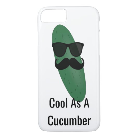 Coques Case-Mate iPhone Cool comme concombre (Dos)