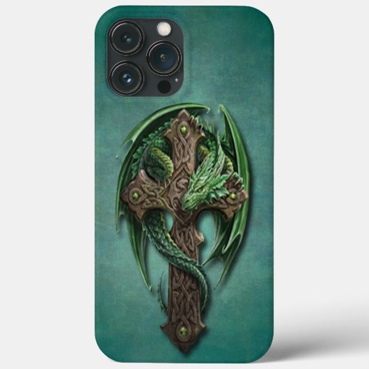 Coques Case-Mate iPhone Cool Croix Tribale Celtique Dragon Tattoo Art Desi (Verso)