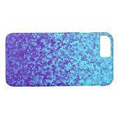 Coques Case-Mate iPhone cool cyan violet parties scintillant allumer polyg (Dos (Horizontal))