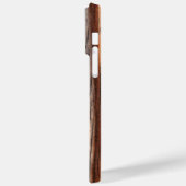 Coques Case-Mate iPhone Cool de texture bois unique (Verso / Gauche)