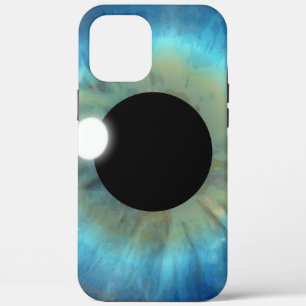 Etui iPhone Case-Mate Cool Déplaisant Oeil bizarre Téléphone Oeil bleu O