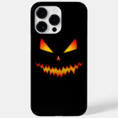 Coques Case-Mate iPhone Cool effrayant Jack O'Lantern Halloween noir (Verso)