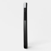 Coques Case-Mate iPhone Cool élégant et design tendance rayures noir et bl (Dos/Gauche)
