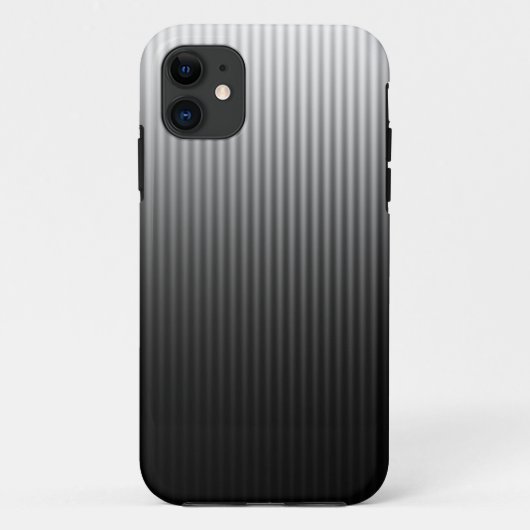 Coques Case-Mate iPhone Cool élégant et design tendance rayures noir et bl (Dos)
