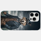 Coques Case-Mate iPhone Cool Elégant Victorian Steampunk Labrador Chien Ar (Verso (horizontal))
