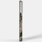 Coques Case-Mate iPhone Cool en marbre noir blanc tendance (Verso / Droite)