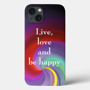 Case-Mate iPhone Case Cool, Extraordinaire, Arc-en-ciel avec une citatio
