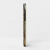 Coques Case-Mate iPhone Cool Faux Tournesol en bois (Dos/Gauche)