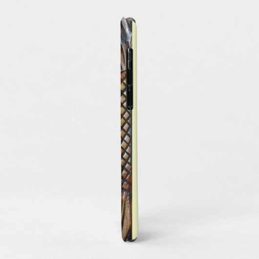 Coques Case-Mate iPhone Cool Faux Tournesol en bois (Dos/Gauche)