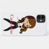 Coques Case-Mate iPhone Cool fille chante Karaoke Thunder_Cove (Dos (Horizontal))