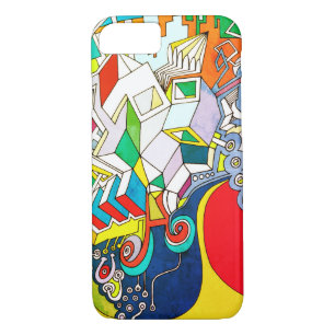 Coque iPhone 7 Cool Funky Art