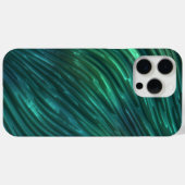 Coques Case-Mate iPhone Cool Funky Dark Turquoise Bleu Vert 3D Motif d'art (Verso (horizontal))
