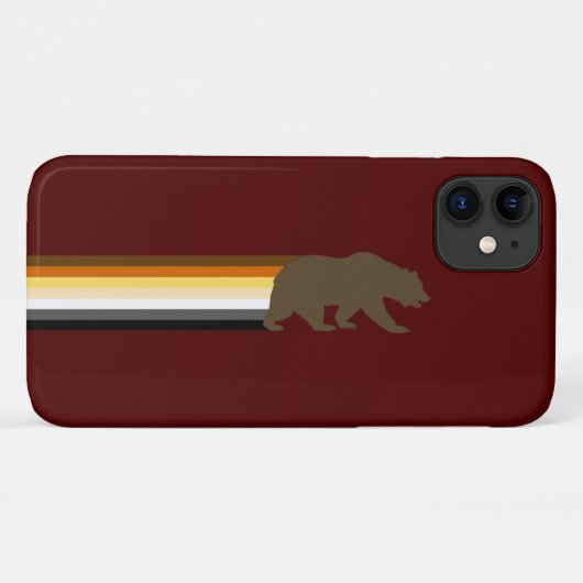 Coques Case-Mate iPhone Cool Gay Bear Fierté (Dos (Horizontal))