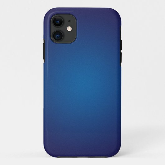 Coques Case-Mate iPhone Cool Grainy Deep Blue Vignette (Dos)