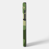 Coques Case-Mate iPhone Cool Green Camo Motif Arrière - plan Manly Militai (Verso / Gauche)