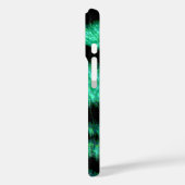 Coques Case-Mate iPhone Cool Green Neon Tiger Stripes (Verso / Gauche)