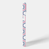 Coques Case-Mate iPhone Cool Honeypeb Motif et Monogramme rose (Verso / Droite)