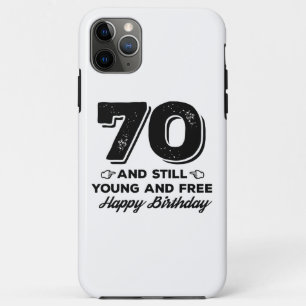 Case-Mate iPhone Case cool jeune 70e anniversaire citation paroles