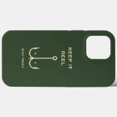COQUES Case-Mate iPhone COOL LE MAINTENIR REEL PÊCHE FÊTE DES PÈRES RESTER (Verso (horizontal))