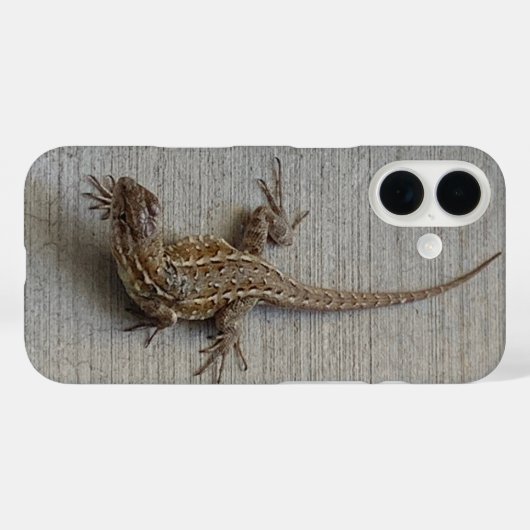 Coques Case-Mate iPhone Cool Lizard Reptile (Verso (horizontal))