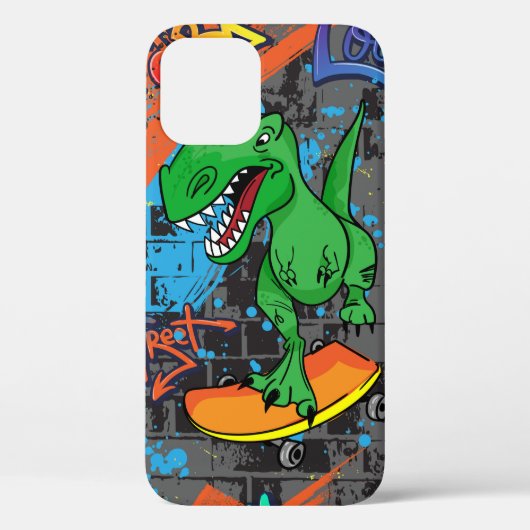 Coques Case-Mate iPhone Cool lumineux motif transparent avec dinosaure sur (Verso)