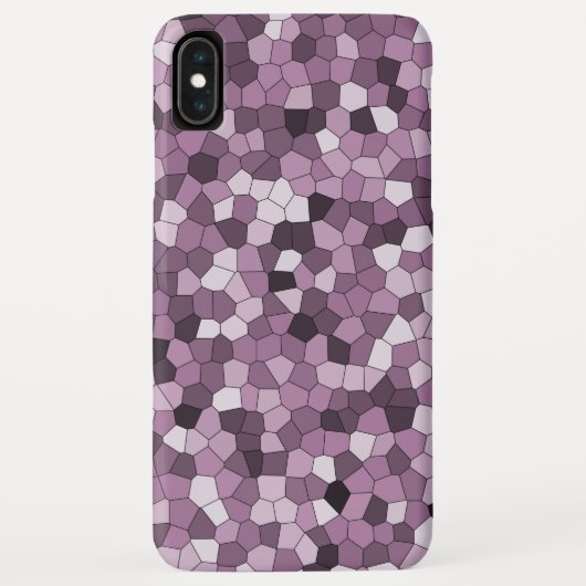 Coques Case-Mate iPhone COOL Magenta Purple Motif rose (Dos)