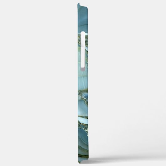 Coques Case-Mate iPhone Cool marbre motif Monogramme (Verso / Gauche)