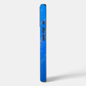 Coques Case-Mate iPhone Cool méduse Tentacles Bleu clair Eau (Verso / Gauche)