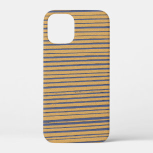 Coque iPhone 12 Mini Cool mignonne Moderne Unique Motif rayé
