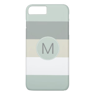 Coque iPhone 8 Plus/7 Plus Cool minimaliste rayures Motif avec n'importe quel