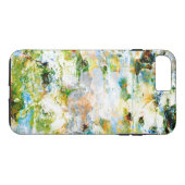 Coques Case-Mate iPhone Cool moderne Abstrait peinture verte Design (Dos (Horizontal))