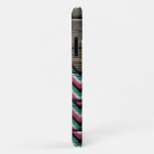 Coques Case-Mate iPhone Cool moderne Chevron Motif sur bois (Dos/Droite)